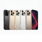 Apple iPhone 16 Pro -  128GB, 256GB, 512GB, 1TB - Black, White, Desert & Natural Titanium
