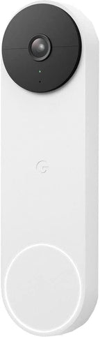 Google Nest Doorbell (Battery) - Wireless Smart Video Doorbell with Motion Detection & HD Video