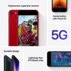 Apple iPhone SE 3rd Gen (2022) - 64GB - Black - Excellent - Refurbished