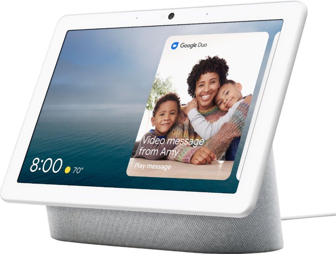 Google Nest Hub Max Smart Display - Chalk - (AU version)
