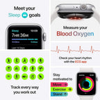 Apple Watch Series 6, GPS 44mm - Space Grey - Pristine Refurbished Apple