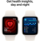 Apple Watch SE (2nd Gen) 44mm GPS + Cellular Starlight Aluminium Case with Starlight Sport Band (AU Version)