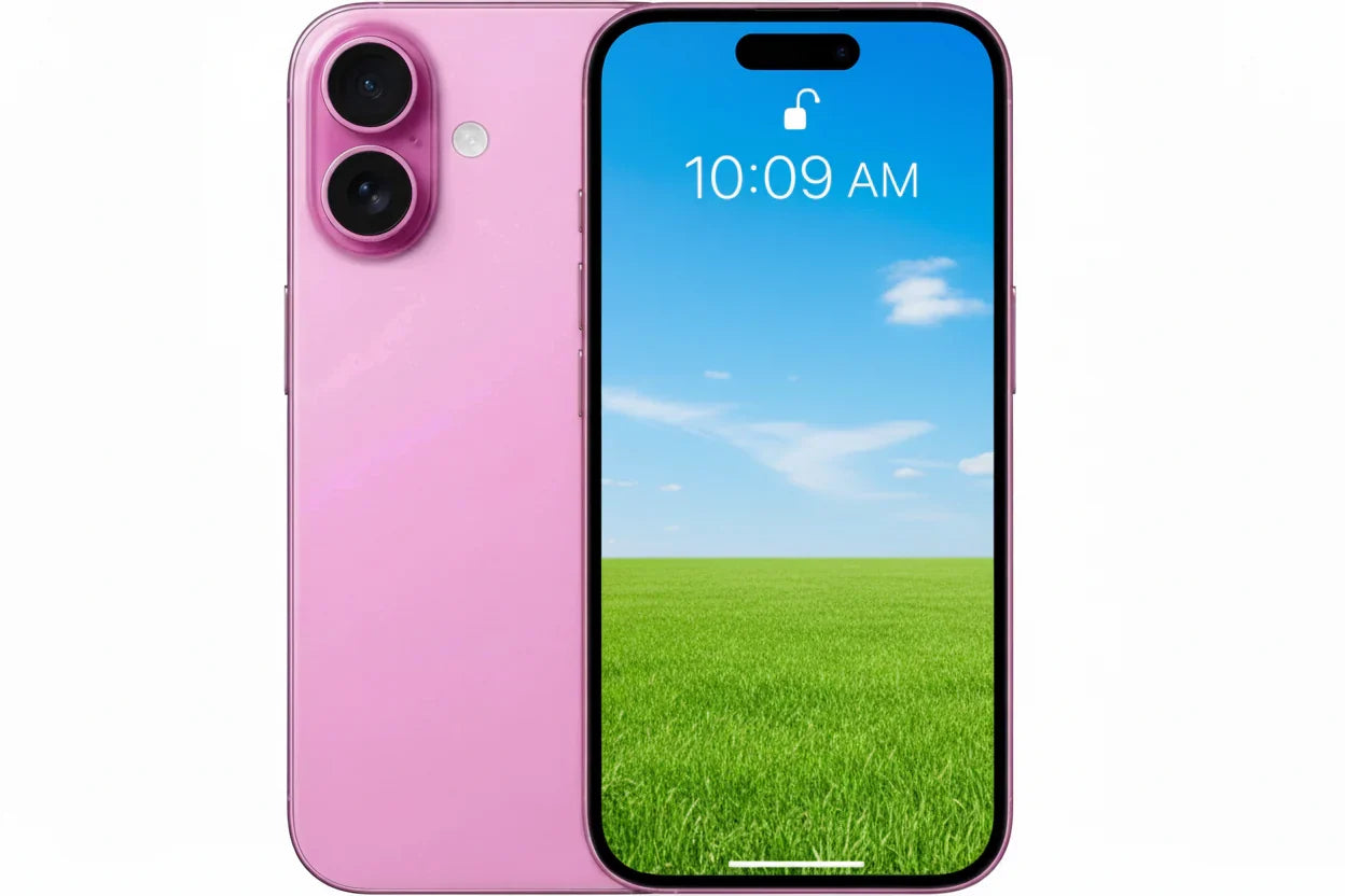 Apple iPhone 16 – 128GB / 256GB / 512Gb – Black, White, Pink, Teal, Ultramarine - Acceptable- Refurbished Apple
