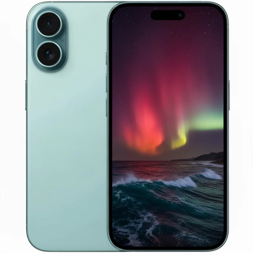 Apple iPhone 16 - 128GB / 256GB / 512GB - Black, White, Pink, Teal, Ultramarine with 80% Battery - Pristine - Refurbished