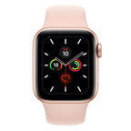 Apple Watch S5 40mm Cellular - Gold Al Case w/ Pink Sand Sport Band -  AU Version