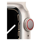 Apple Watch Series 7 45mm GPS Aluminium Case With Sport Band - Starlight - Pristine - Refurbished - AU Version Apple