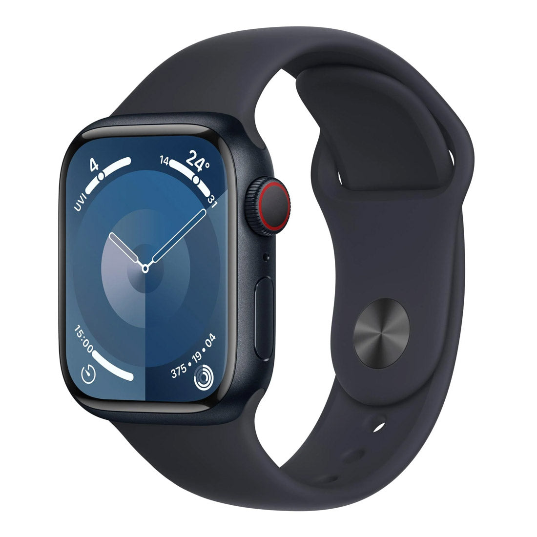 Apple Watch Series 9 45mm (GPS + Cellular) Midnight Aluminium Case with Midnight Sport Band (S/M) Opened Never Used (Copy) Apple