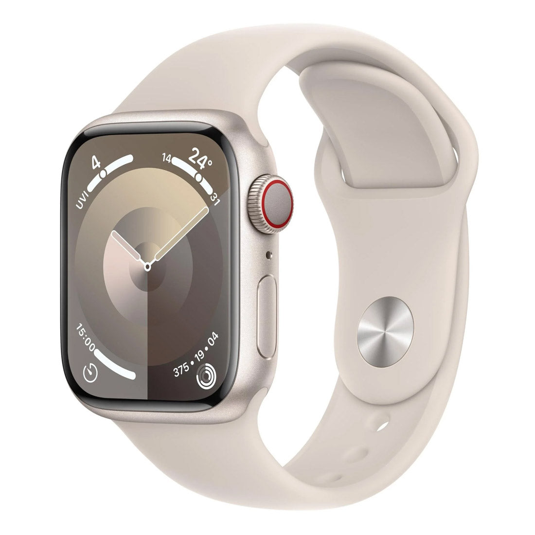 Apple Watch Series 9 45mm GPS + Cellular Starlight Aluminium Case w/ Starlight Sport Band (M/L) - Open Never  Used (AU Version) (Copy) Apple