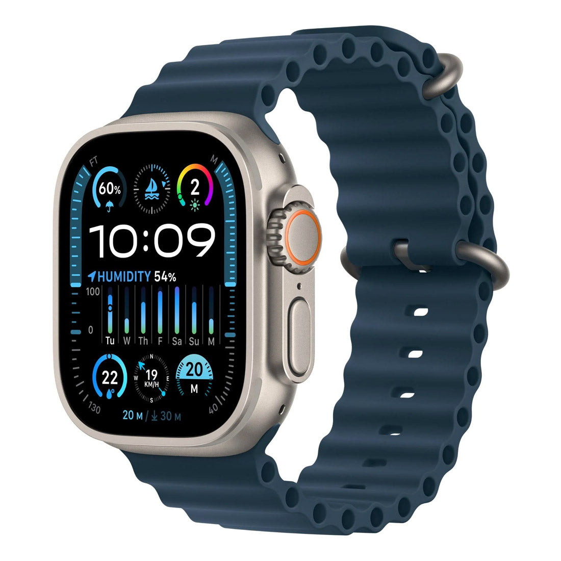 Apple Watch Ultra 2 49mm Titanium Case GPS + Cellular Blue Ocean Band - Open Never Used (AU Version) (Copy) Apple