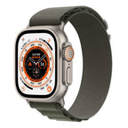 Apple Watch Ultra 49mm Titanium Case GPS + Cellular with Green Alpine Loop - Refurbished (Grade-A) (Copy) Apple