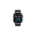 Apple Watch Ultra 2 GPS + Cellular 49mm - Natural Titanium Case with Navy Ocean Band - AU Version
