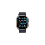Apple Watch Ultra 2 GPS + Cellular 49mm - Natural Titanium Case with Navy Ocean Band - AU Version