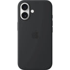 Apple iPhone 16 Silicone Case with Mag Safe - Black (Copy) Apple