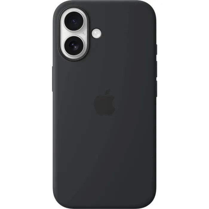 Apple iPhone 16 Silicone Case with Mag Safe - Black (Copy) Apple