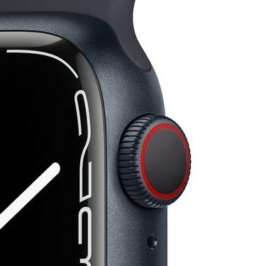 Apple Watch Series 7 45mm GPS Aluminium Case with Midnight Sport Band - Excellent - Refurbished Apple
